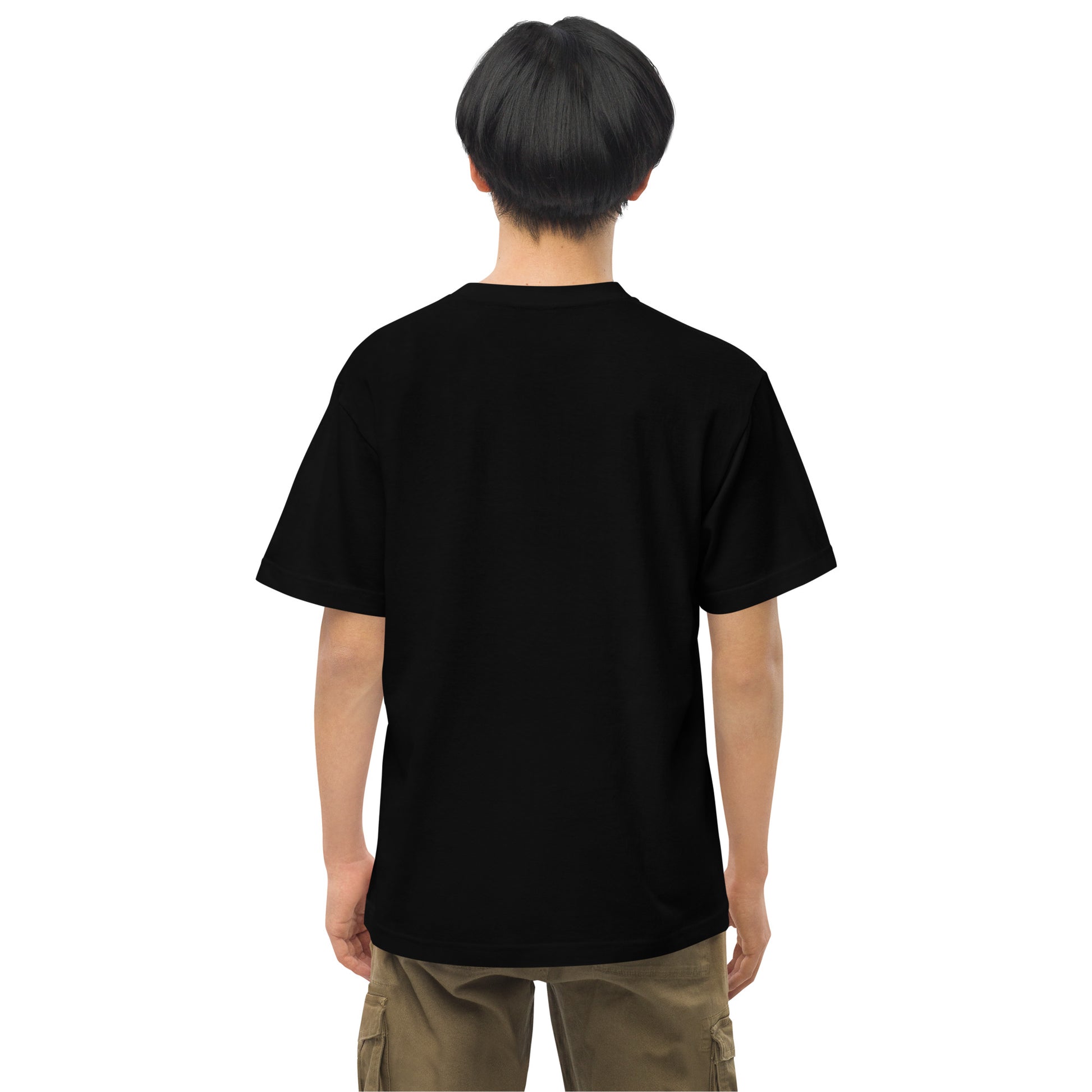5.6oz ヘビーウェイトTシャツ ST005BLK-2SHD-PPL