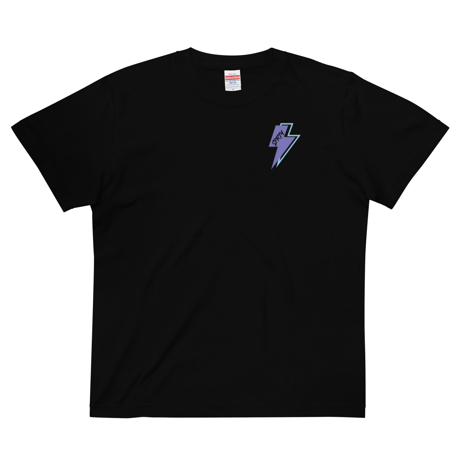 5.6oz ヘビーウェイトTシャツ ST005BLK-2SHD-PPL