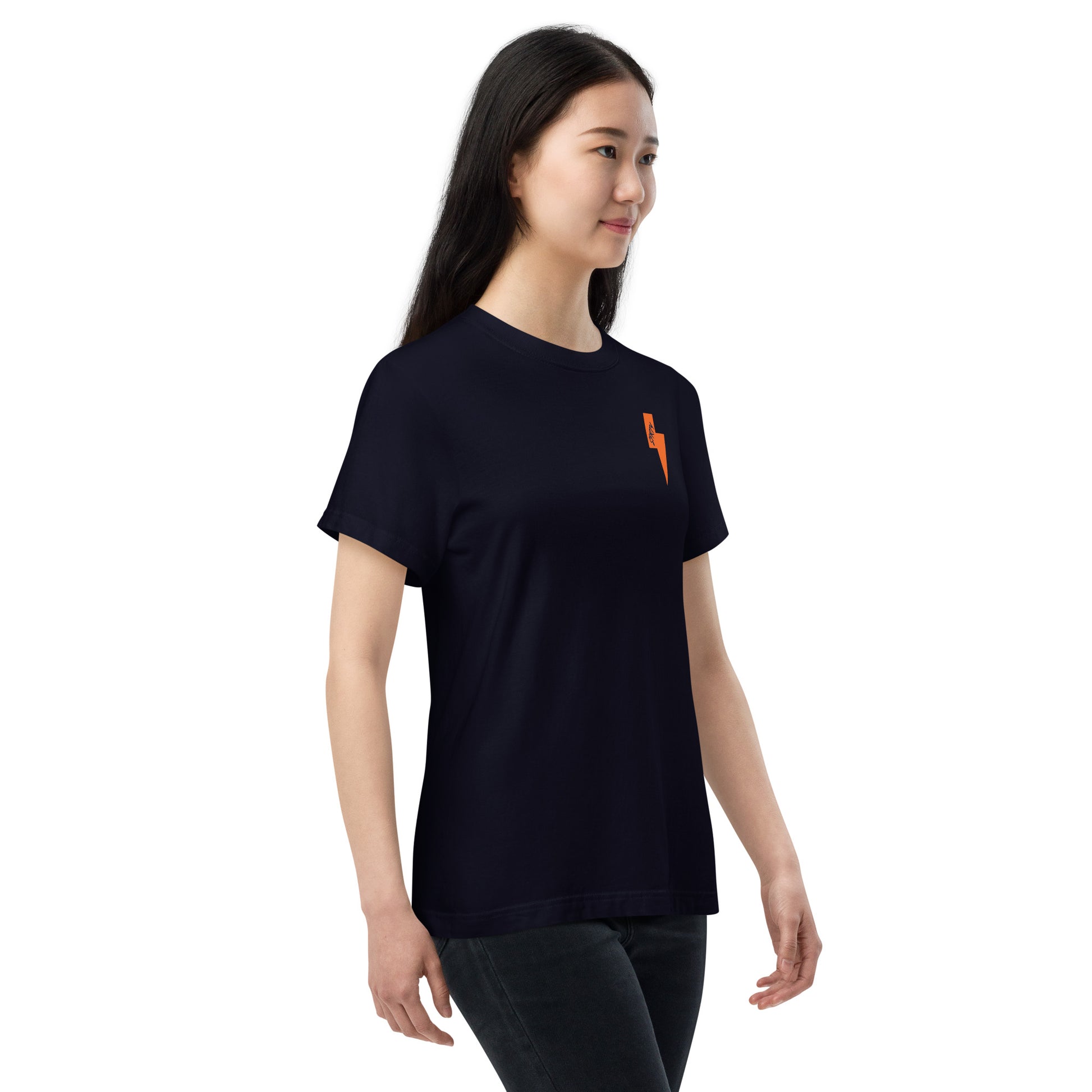 5.6oz ヘビーウェイトTシャツ ST005NV-1-OR