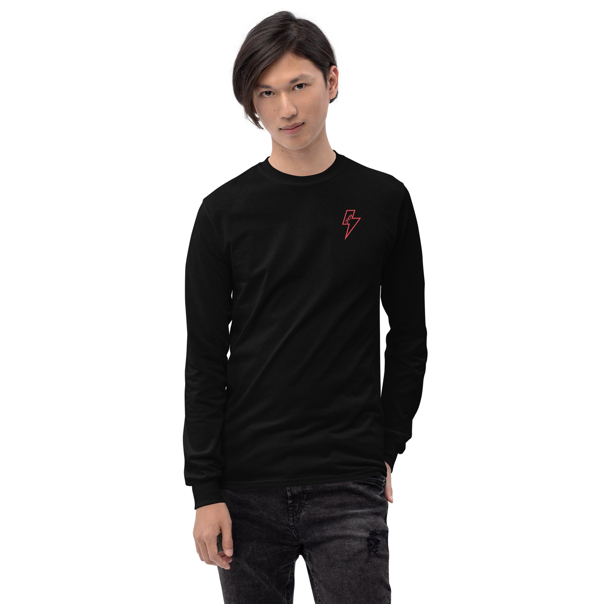 長袖Tシャツ  LT001BLK-1-R