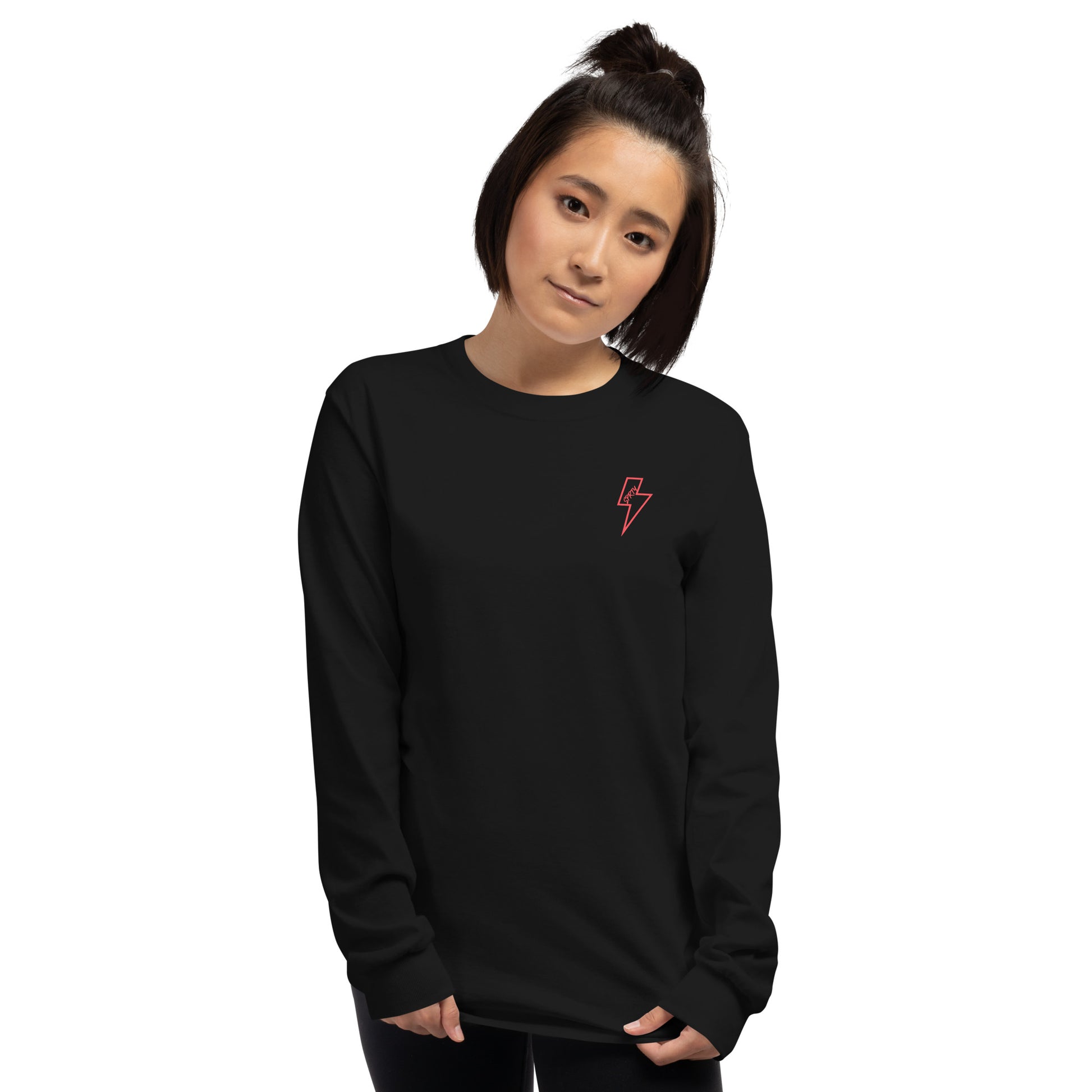 長袖Tシャツ  LT001BLK-1-R