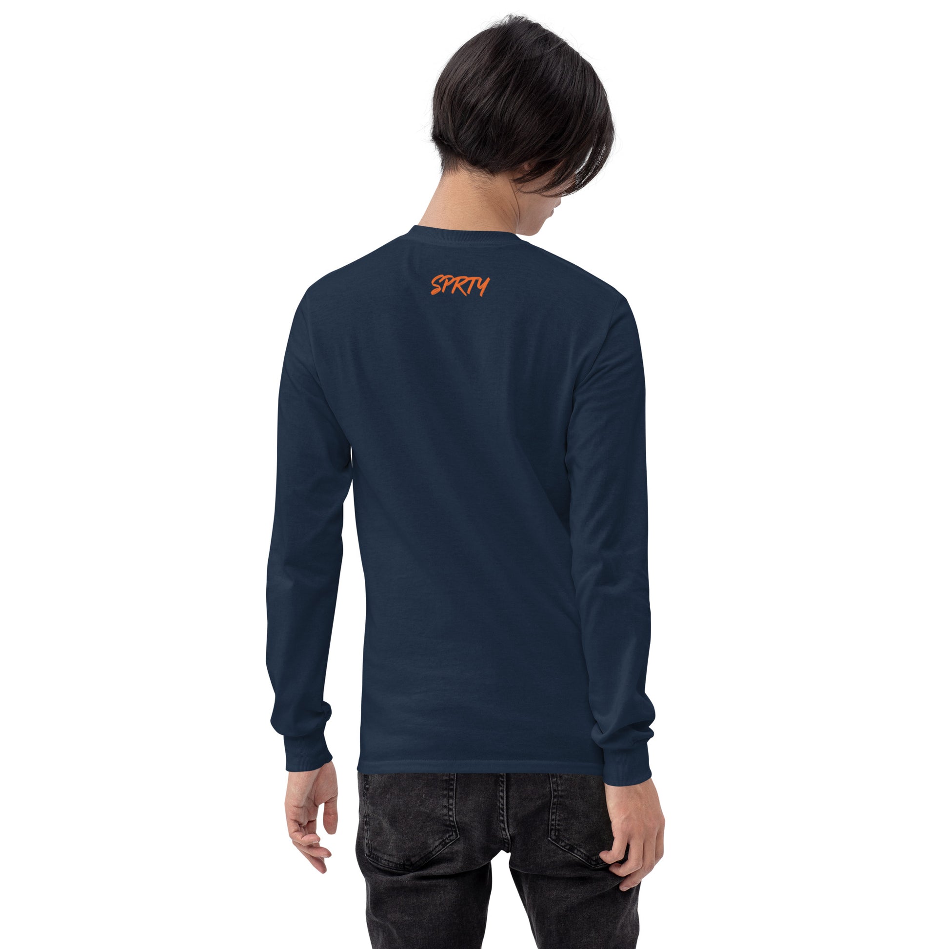 長袖Tシャツ LT001NV-1-OR