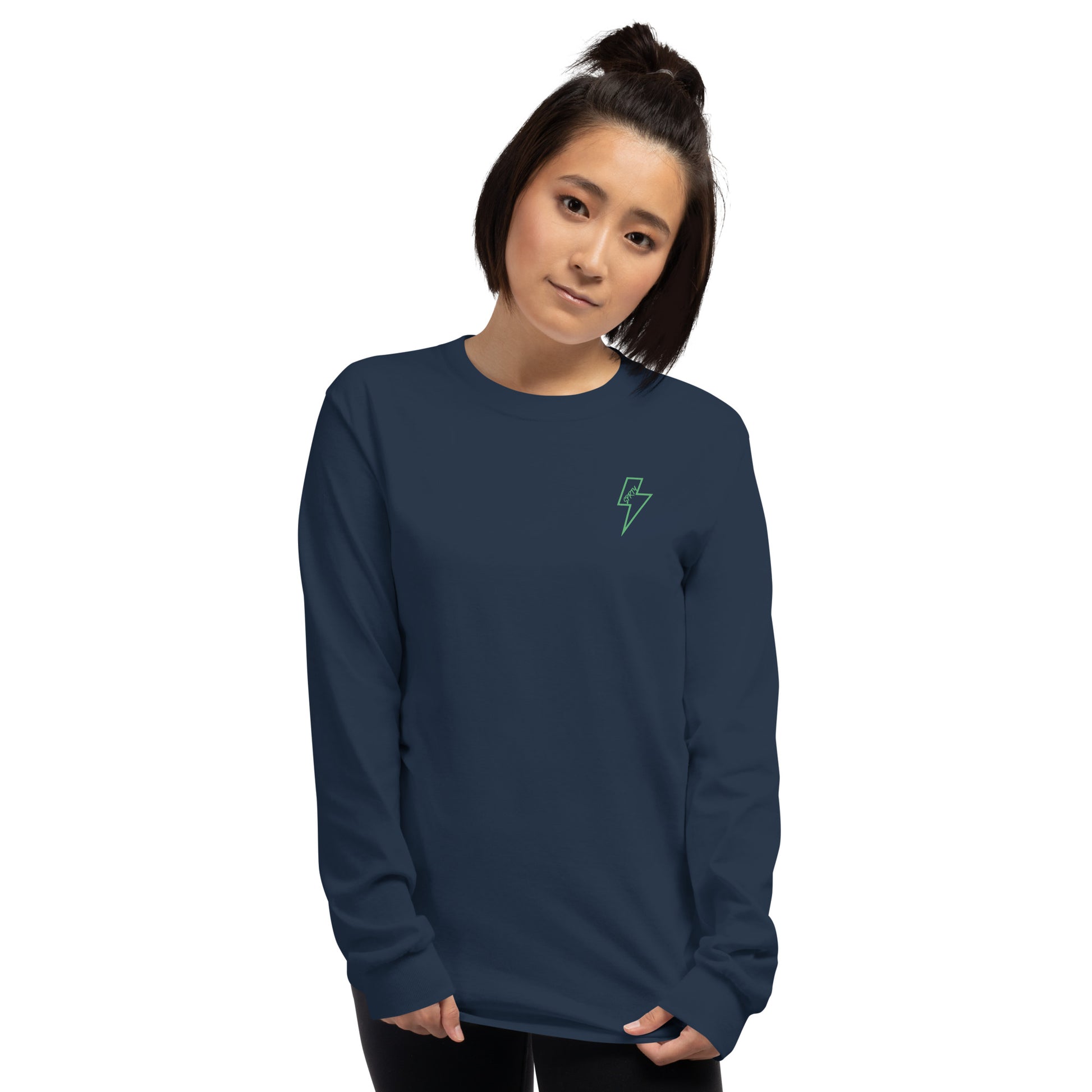長袖Tシャツ LT001NV-1-GR