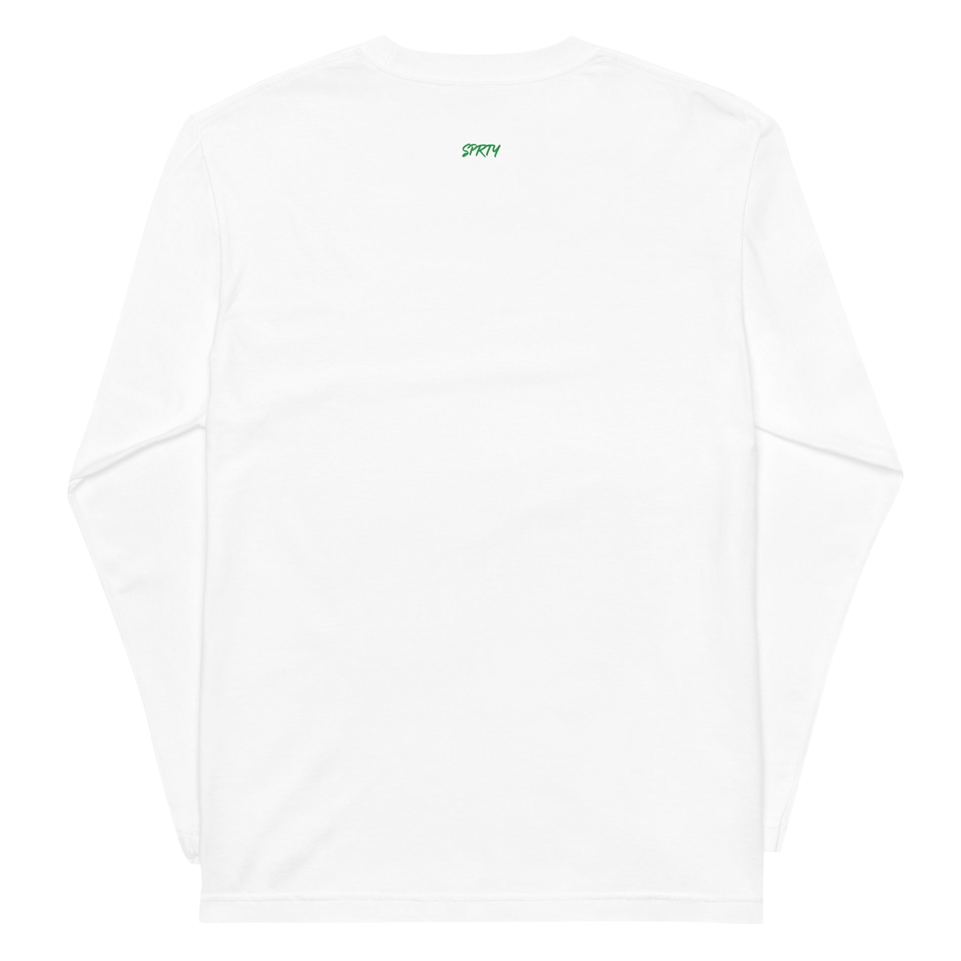 カミナリ(左胸)グリーン 長袖Tシャツ LT002-1-GRN 全4色